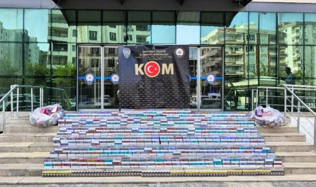 Şanlıurfa’da gerçekleştirilen iki ayrı operasyonda, Kaçakçılık ve Organize Suçlarla Mücadele