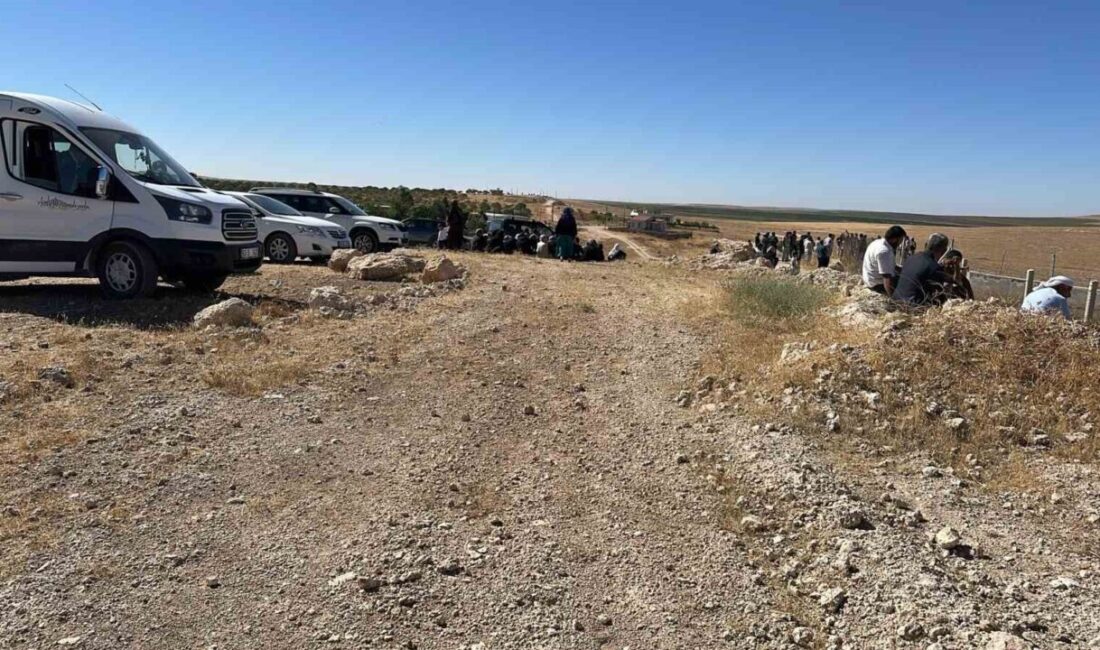Şanlıurfa’nın Eyyübiye ilçesinde, sulama kanalında yüzmek için suya giren bir