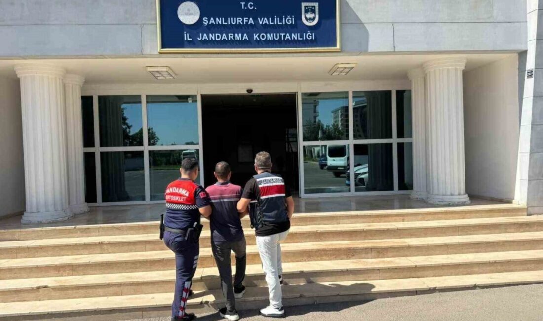 Şanlıurfa’da, hakkında 7 yıl 6 ay kesinleşmiş hapis cezası bulunan