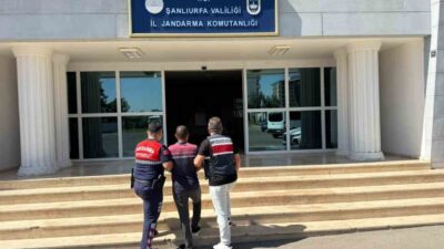 Şanlıurfa’da, hakkında 7 yıl 6 ay kesinleşmiş hapis cezası bulunan