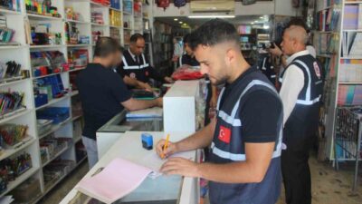 Şanlıurfa’da, yeni eğitim-öğretim yılının başlamadan önce kırtasiye denetimleri yapıldı ve