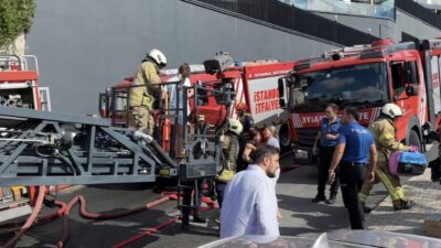 Sarıyer, İstanbul’da bulunan bir binanın zemin katında çıkan yangın sonucunda,