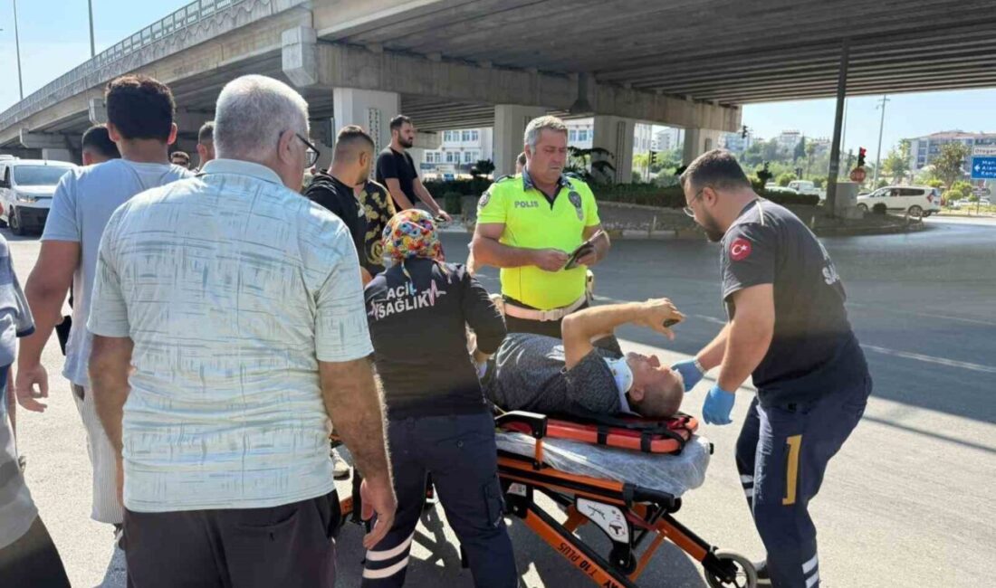 Serik ilçesinde bir trafik kazası meydana geldi ve bu kaza
