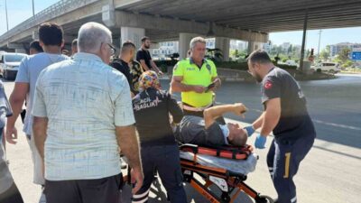 Serik ilçesinde bir trafik kazası meydana geldi ve bu kaza