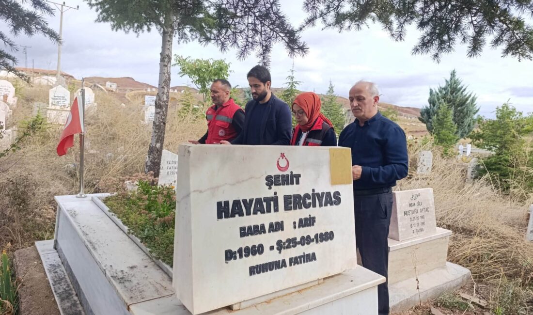 Yerköy Sosyal Hizmet Merkezi Müdürlüğü, vatan uğruna canlarını feda eden