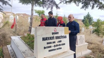 Yerköy Sosyal Hizmet Merkezi Müdürlüğü, vatan uğruna canlarını feda eden