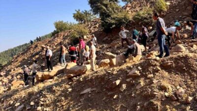 Hatay’ın Hassa ilçesine bağlı Arpalıuşağı Mahallesi’nde meydana gelen kazada sepetli