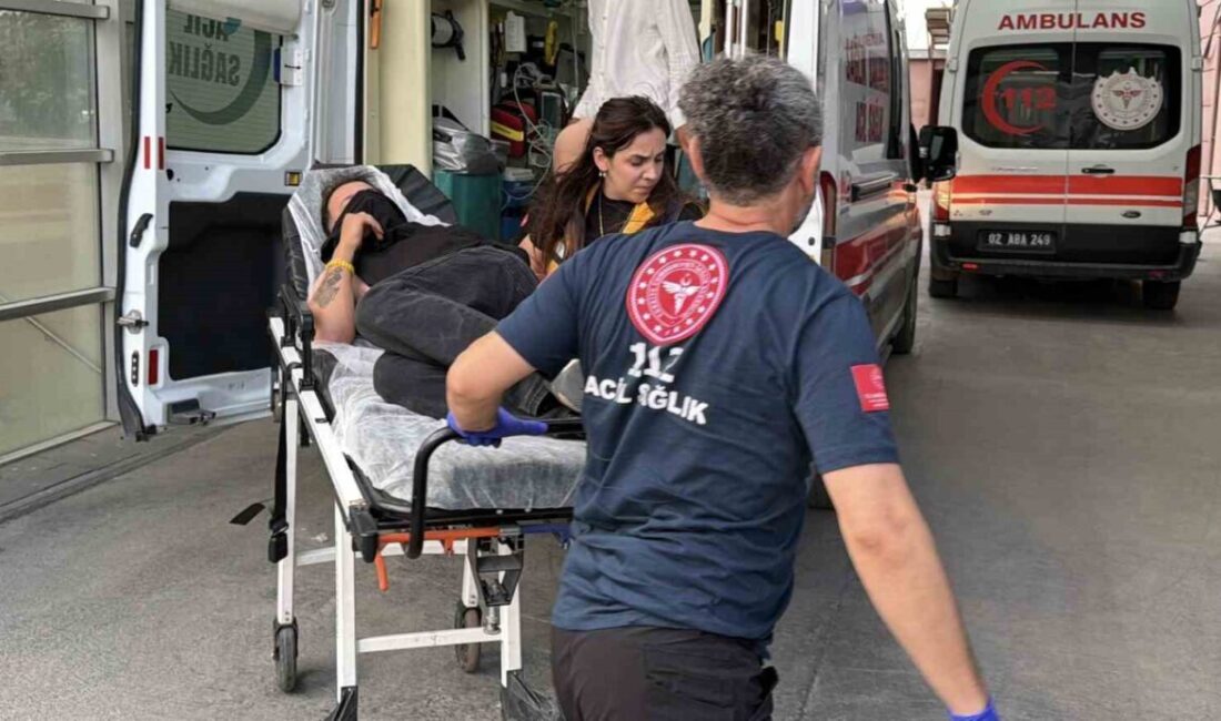 Adıyaman’da, bir kadını erkek arkadaşı tarafından darp eden kişiye müdahale