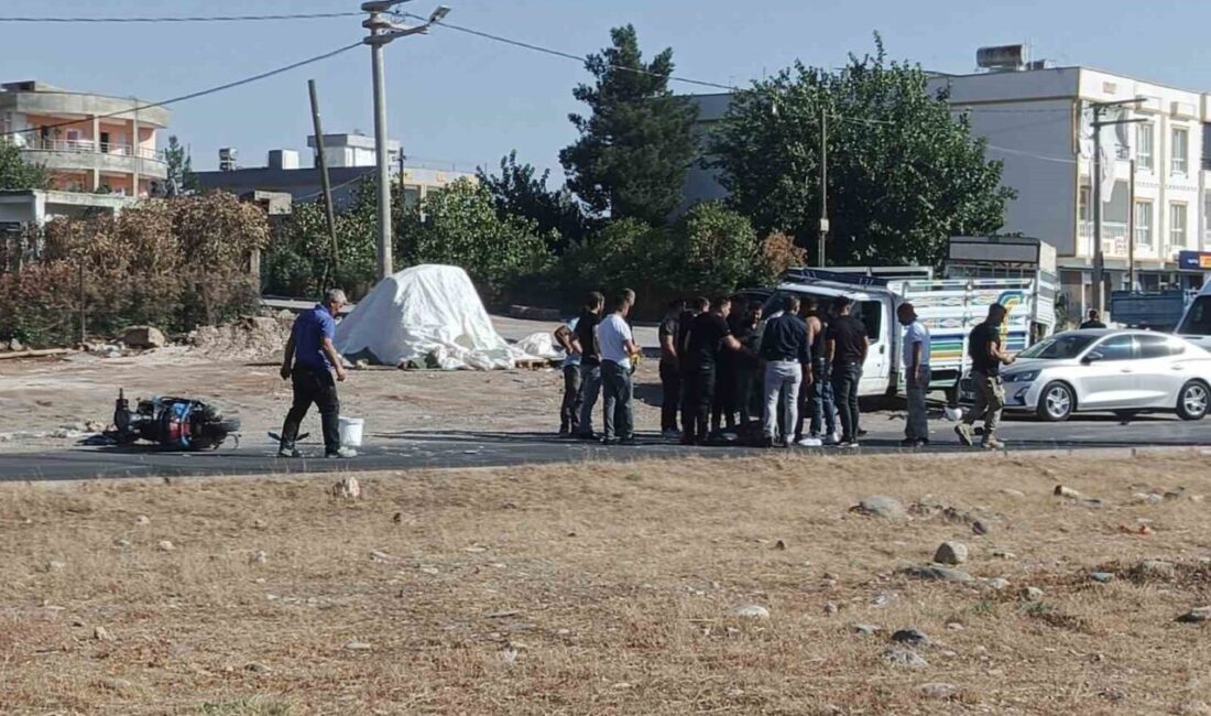 Siirt-Kurtalan girişinde meydana gelen trafik kazasında, bir otomobil ile bir