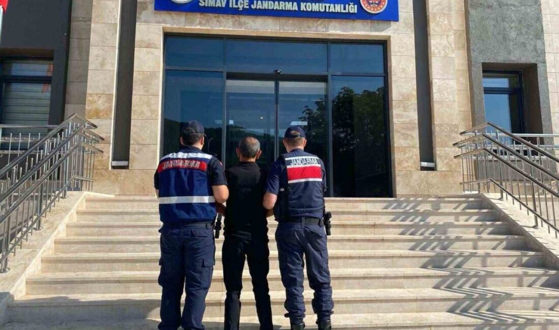 Kütahya’nın Simav ilçesinde, 12 yıl 6 ay hapis cezasına çarptırılan