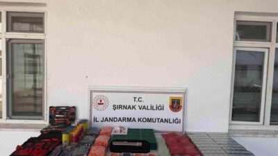 Şırnak ilinde son bir hafta içerisinde gerçekleştirilen kaçakçılık operasyonlarında yaklaşık