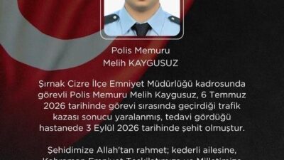 İçişleri Bakanı Mustafa Çiftçi, Şırnak’ta görev sırasında yaşadığı trafik kazası