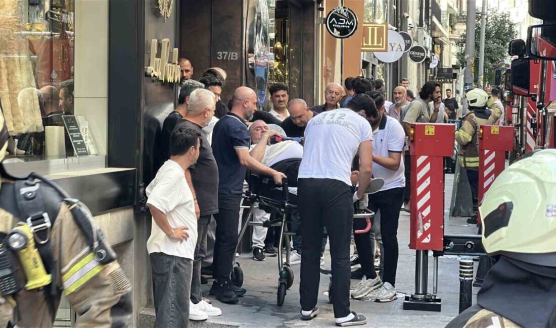 Şişli İlçesi’nde bir binada meydana gelen yangın büyük paniğe sebep