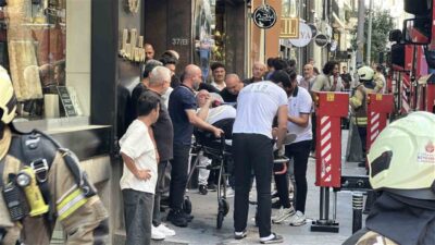 Şişli İlçesi’nde bir binada meydana gelen yangın büyük paniğe sebep