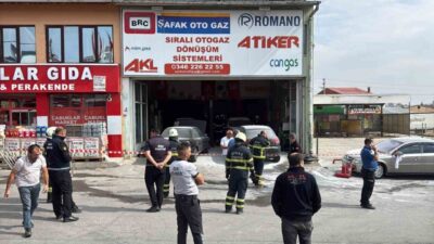 Sivas’ta bulunan toptancılar sitesinde patlama yaşandı ve olay yerine ekipler