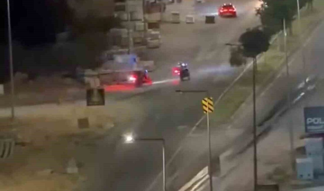 Şanlıurfa’nın Siverek ilçesinde, dün gece meydana gelen olayda, polisin durdurmak