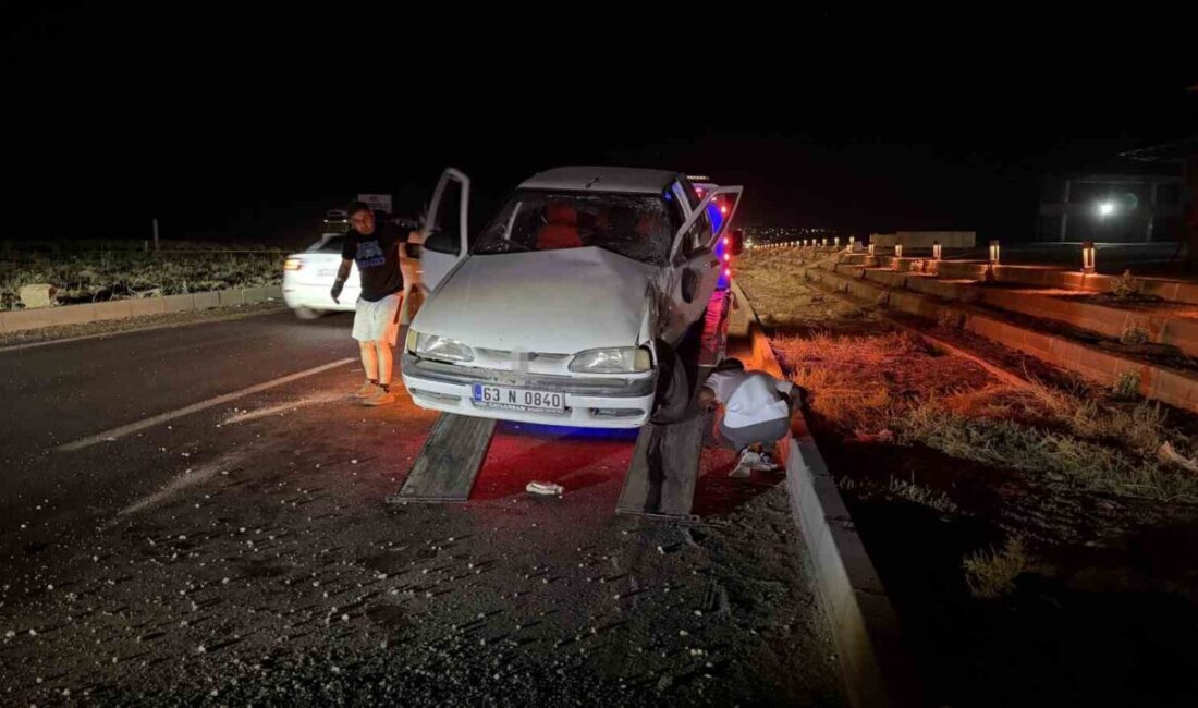 Şanlıurfa’nın Siverek ilçesinde meydana gelen trafik kazasında 2 kişi yaralandı.