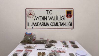 Söke ilçesinde gerçekleştirilen uyuşturucu operasyonunda, 3,3 kilogram esrar ele geçirildi.