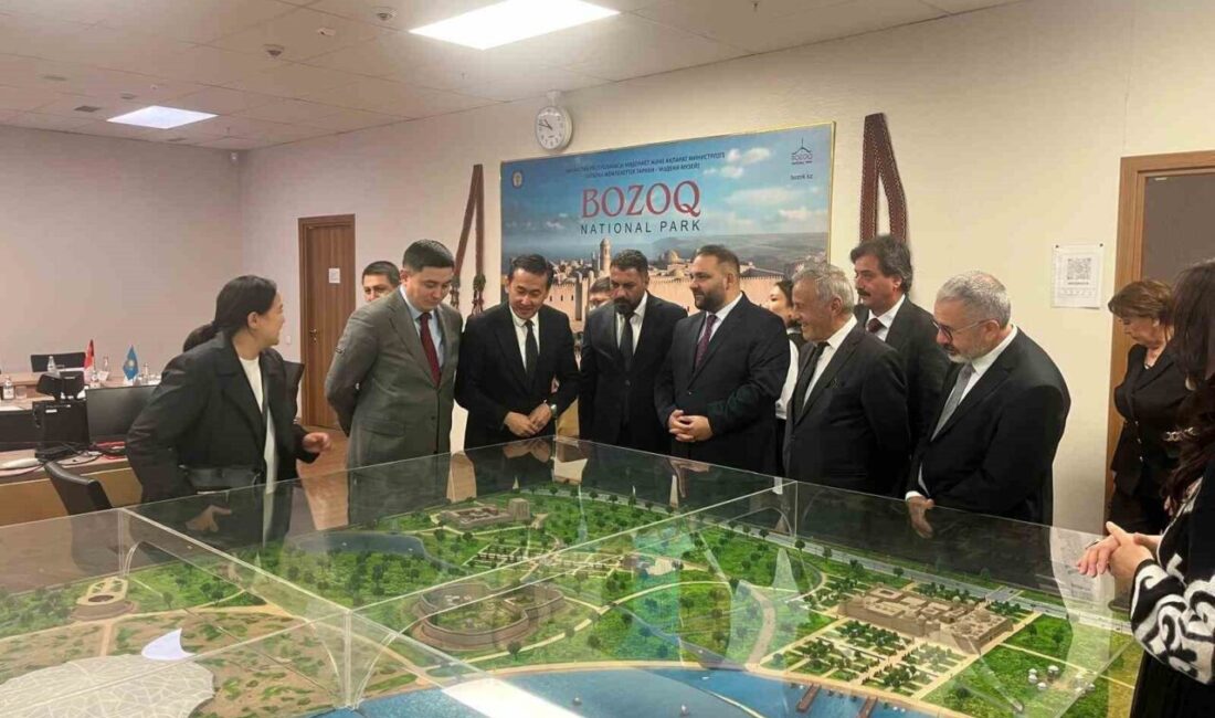 Sorgun Belediye Başkanı Mustafa Erkut Ekinci, Kazakistan’ı ziyaret etti ve