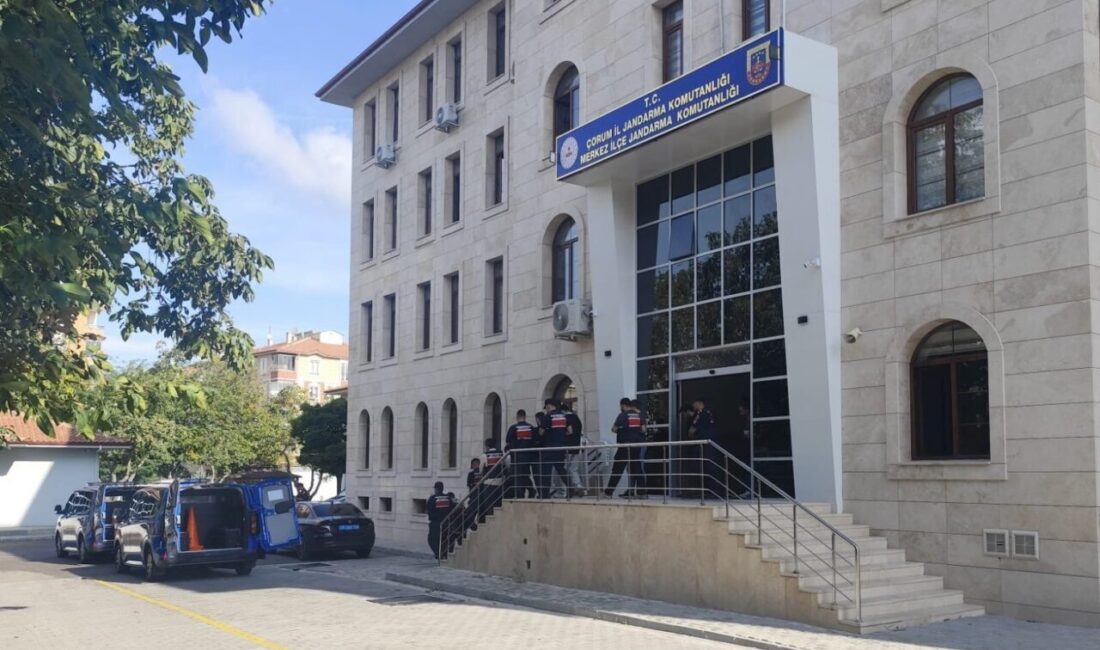 Jandarma ekiplerinin yürüttüğü operasyonla Çorum merkezli 3 ilde gözaltına alınan