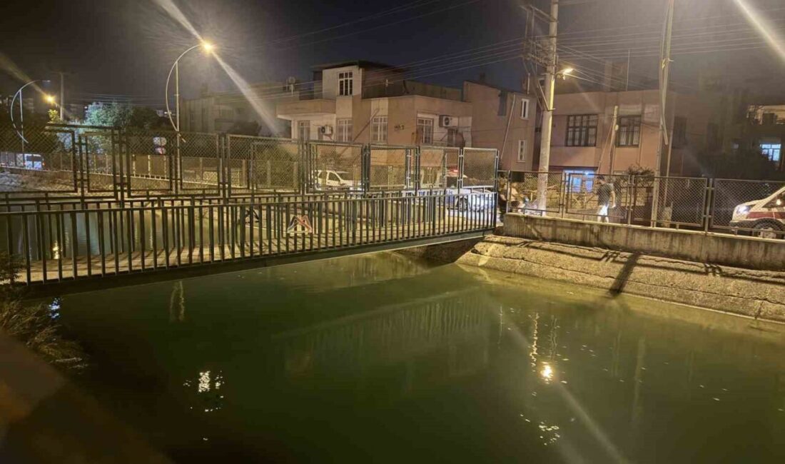 Tarsus ilçesinde bulunan sulama kanalına düşen 6 yaşındaki bir çocuk,
