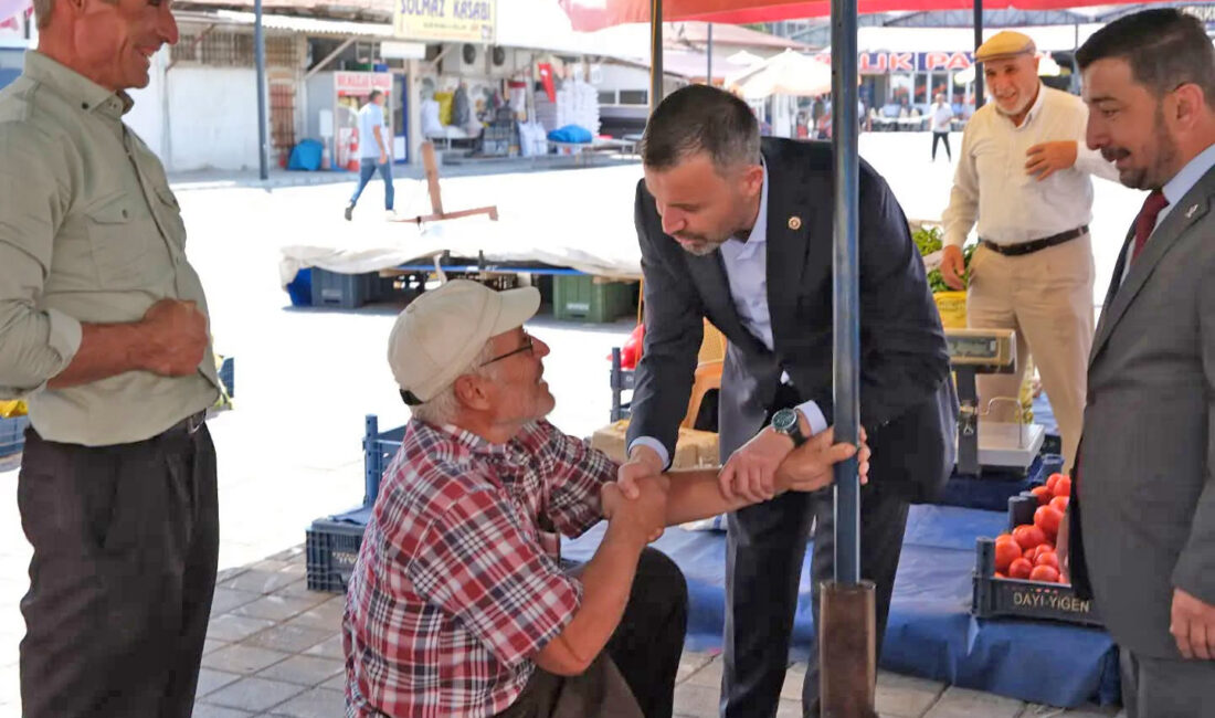 AK Parti Yozgat Milletvekili Süleyman Şahan, Yozgat genelinde başlattığı yoğun