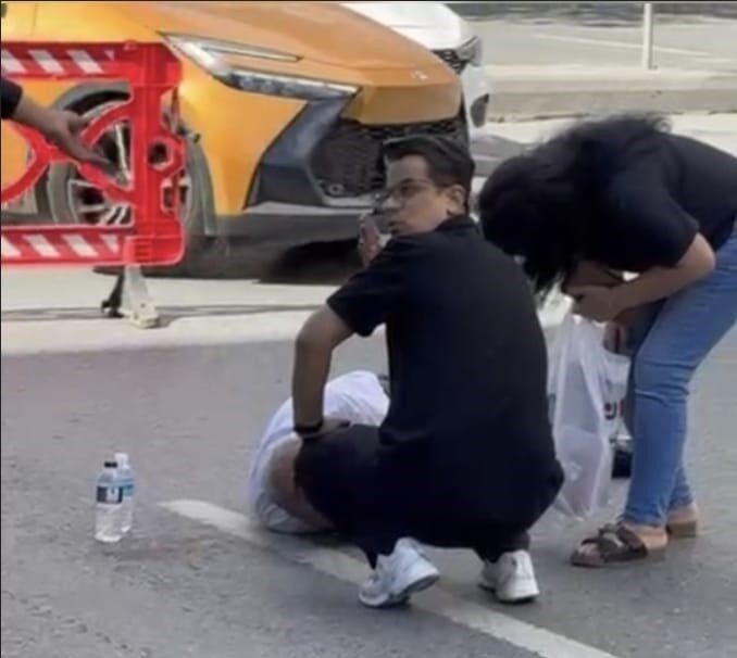 İstanbul’un Sultangazi ilçesinde, bir elektrikli scooterın çarptığı yayaya acil sağlık