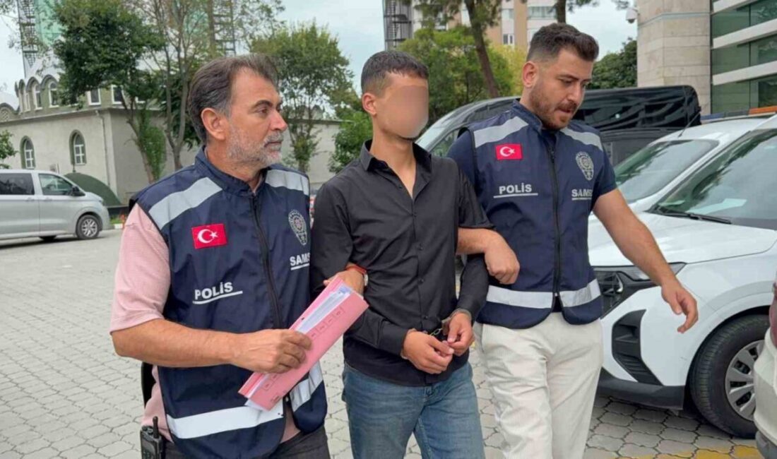 Atakum ilçesinde şüpheli bir şahsın üzerinde yapılan aramada ruhsatsız bir