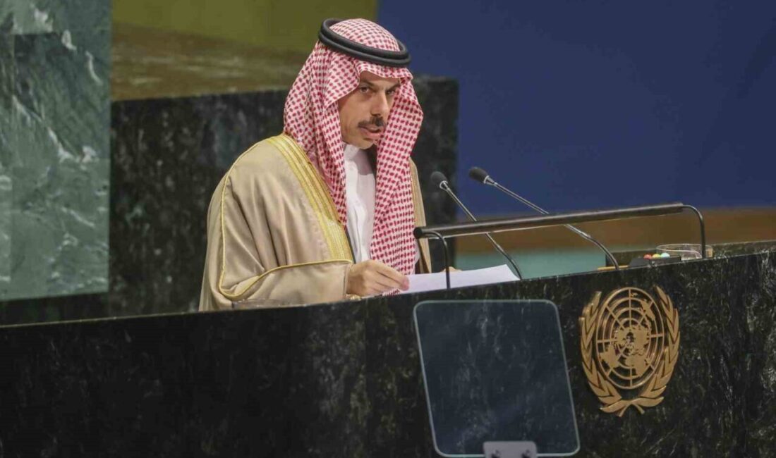 Suudi Arabistan Dışişleri Bakanı Faysal bin Ferhan Al Suud, BM’nin