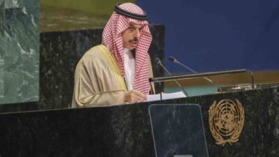 Suudi Arabistan Dışişleri Bakanı Faysal bin Ferhan Al Suud, BM’nin
