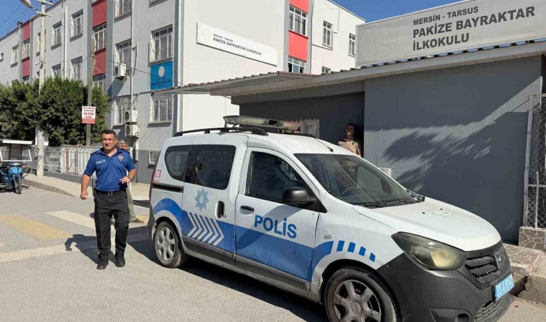 Mersin’in Tarsus ilçesinde, Pakize Bayraktar İlkokulu’nda 1. sınıf öğrencisi A.E.’nin