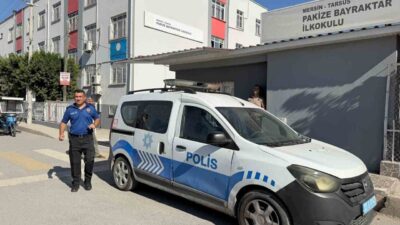 Mersin’in Tarsus ilçesinde, Pakize Bayraktar İlkokulu’nda 1. sınıf öğrencisi A.E.’nin