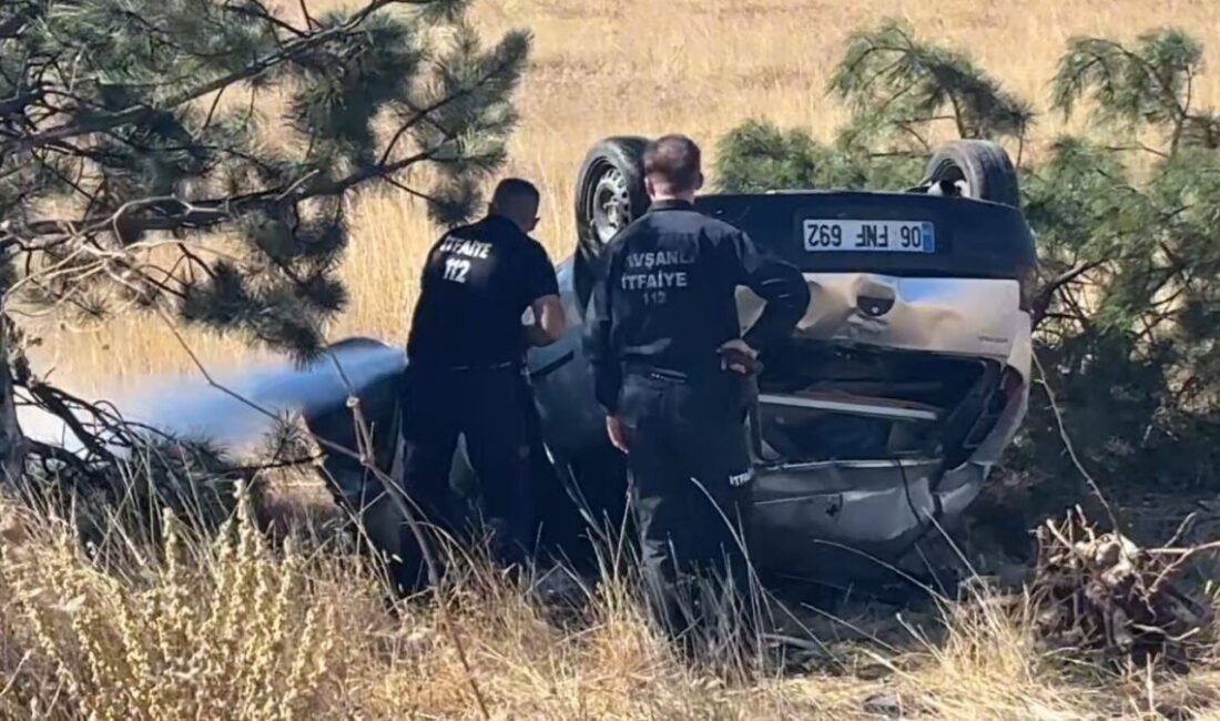 Kütahya’nın Tavşanlı ilçesinde meydana gelen bir kaza sonucunda, bir otomobil