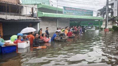 Tayland’da son 10 günde yaşanan şiddetli yağışlar, sel ve su