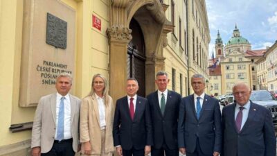 TBMM Dışişleri Komisyonu Başkanı Fuat Oktay, Çekya ziyaretinin, Gazze’deki soykırımın