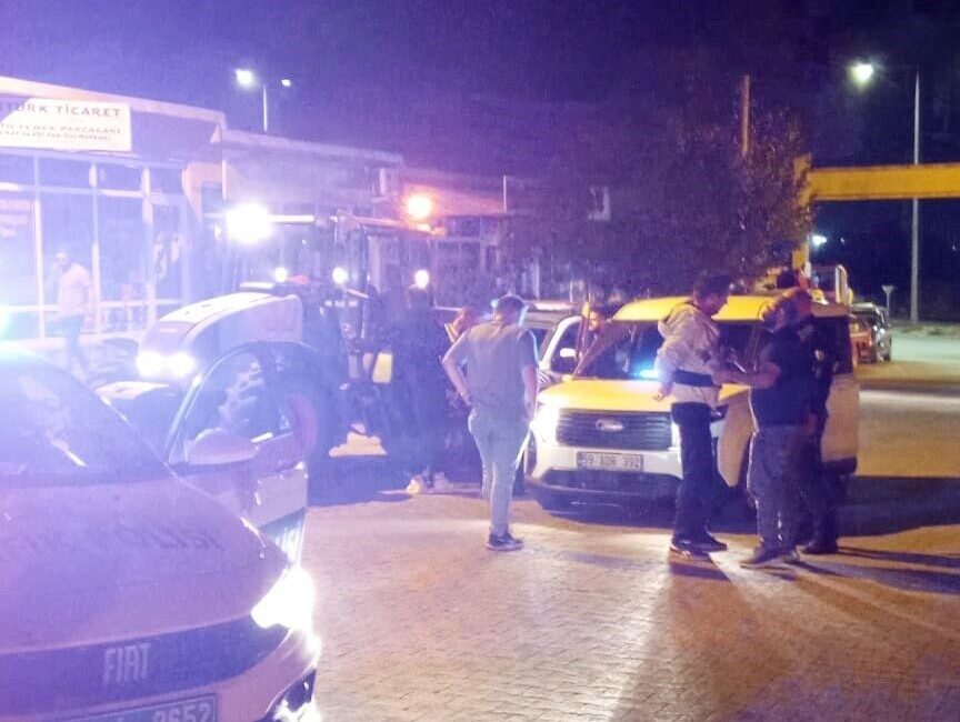 Tekirdağ’ın Muratlı ilçesinde hareketli saatler yaşandı ve emniyet ekipleri alarm