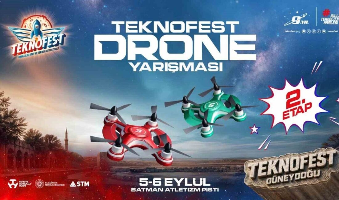 TEKNOFEST 2026 Drone Şampiyonası’na 847 takım başvurdu. Yarışmanın ikinci etabında,