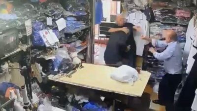 Kocaeli’nin İzmit ilçesinde, 26 yıldır tekstilcilik yapan bir esnaf olan
