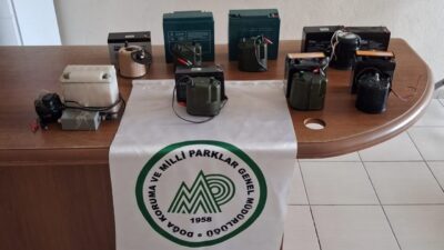 Tokat ilindeki Doğa Koruma ve Milli Parklar (DKMP) ekipleri tarafından