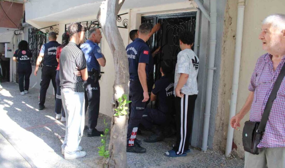 Efeler ilçesinde, torunu ninesinden haber alamayınca endişelenen bir vatandaşın ihbarı