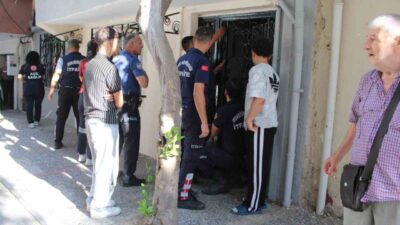 Efeler ilçesinde, torunu ninesinden haber alamayınca endişelenen bir vatandaşın ihbarı
