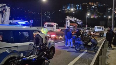 Trabzon’un Ortahisar ilçesinde gerçekleştirilen uygulamada trafiği tehlikeye atan ve çevreye