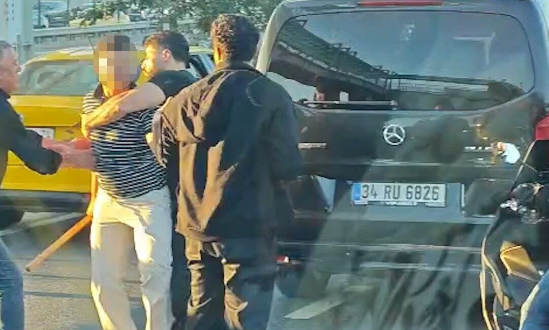 İstanbul’un Kağıthane ilçesinde meydana gelen trafik kazasının ardından taraflar arasında