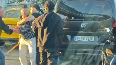 İstanbul’un Kağıthane ilçesinde meydana gelen trafik kazasının ardından taraflar arasında