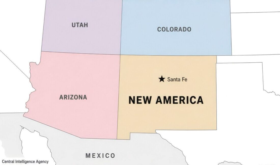 ABD Başkanı Donald Trump, New Mexico eyaletinin adının “New America”