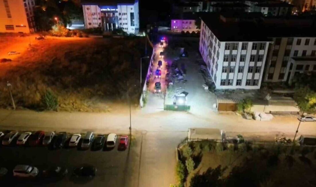 Tunceli ilinde düzenlenen “Sokaklar Güvende” operasyonunda, 14 yıl 10 ay