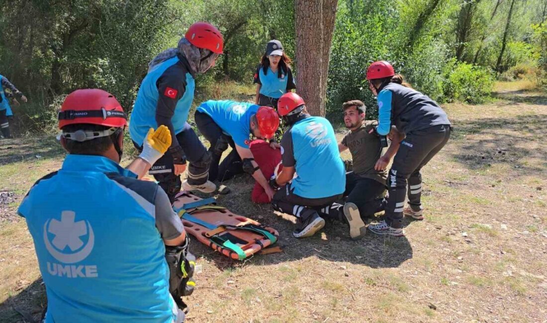 Yozgat’ta, bölgedeki afet ve acil durumlarla başa çıkmak için UMKE