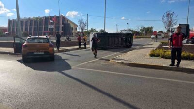 Balıkesir’in Bandırma ilçesinde meydana gelen trafik kazasında, Ümraniyespor’a ait bir