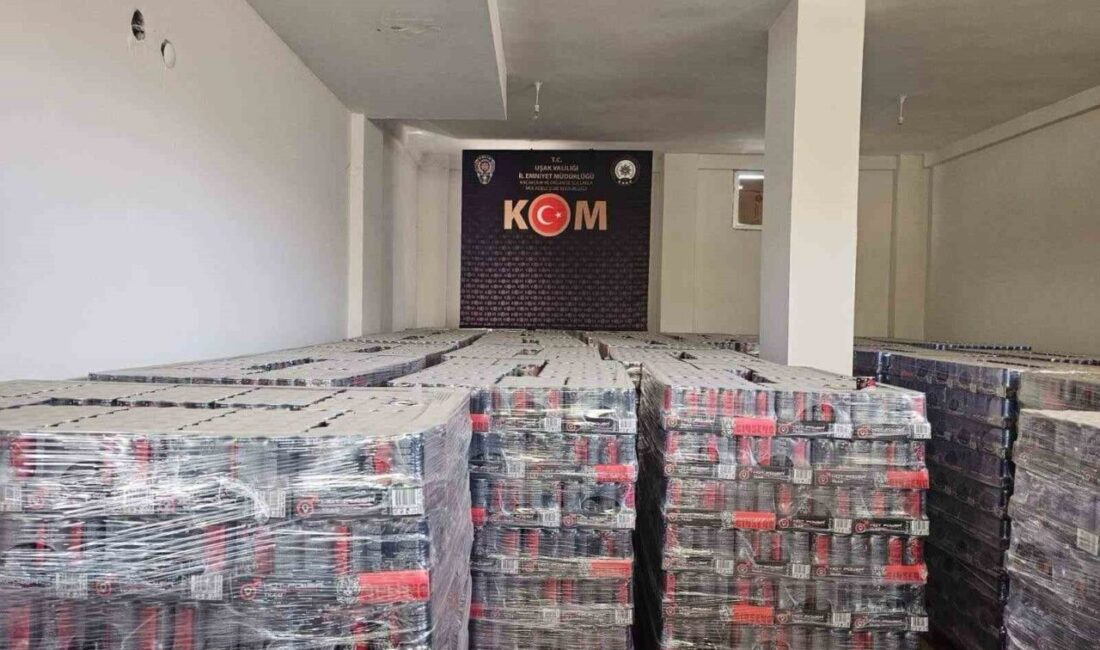 Uşak İl Emniyet Müdürlüğü Kaçakçılık ve Organize Suçlarla Mücadele Şube