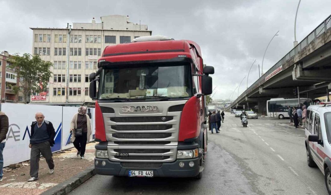 Uşak’ta bir tırın çarpması sonucu ağır yaralanan 74 yaşındaki bir